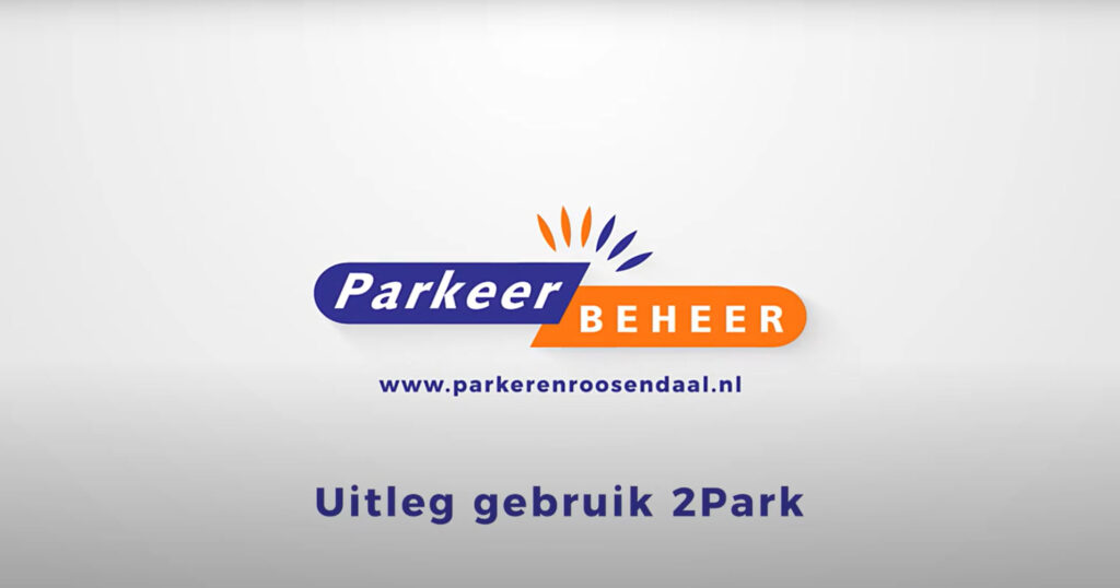 Klik op deze afbeelding om een instructie video op YouTube te bekijken over het gebruik van 2Park
